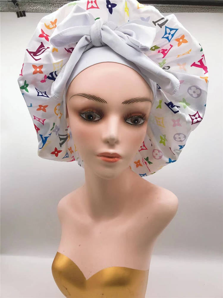 Designer inspired bonnets \ Satin scarf Zairel’s Kollection