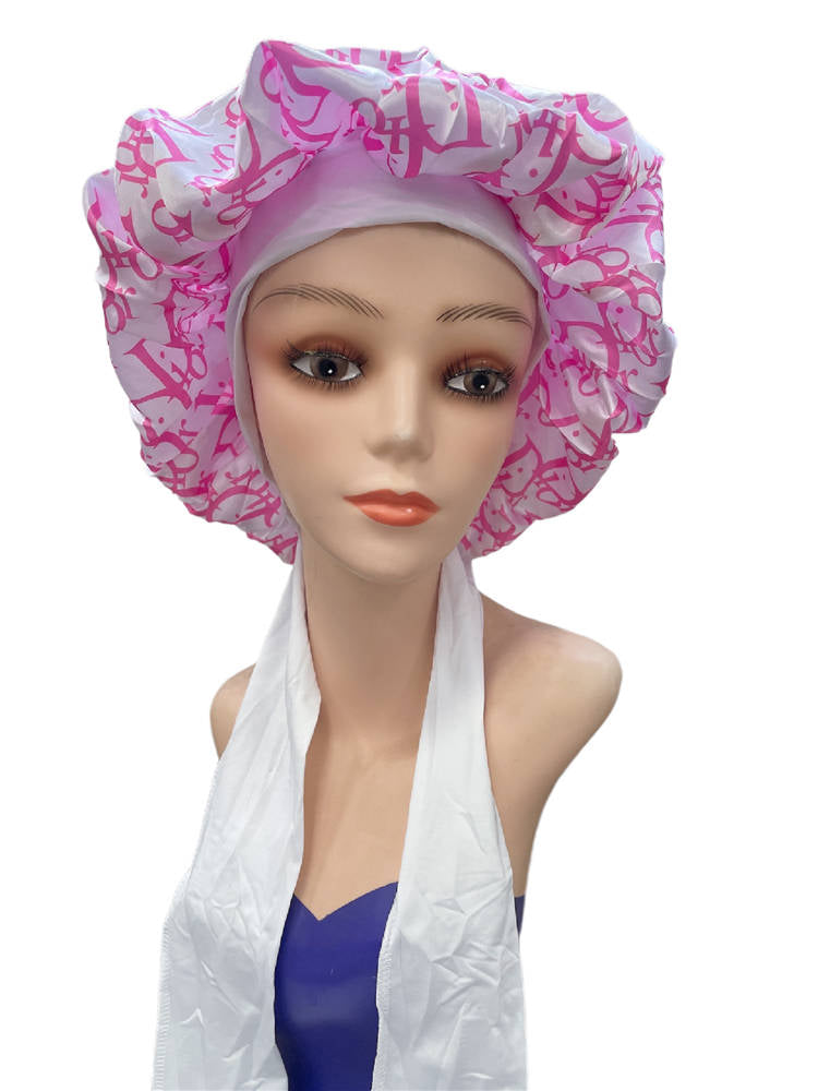 Designer inspired bonnets \ Satin scarf Zairel’s Kollection