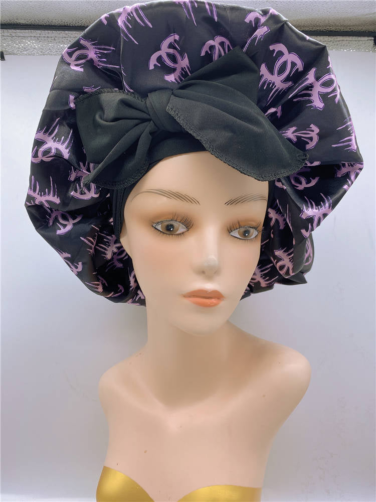 Designer inspired bonnets \ Satin scarf Zairel’s Kollection