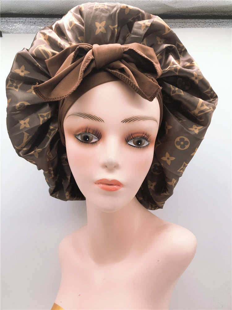 Designer inspired bonnets \ Satin scarf Zairel’s Kollection