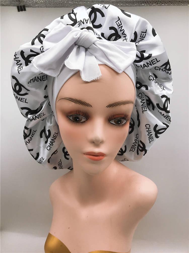 Designer inspired bonnets \ Satin scarf Zairel’s Kollection