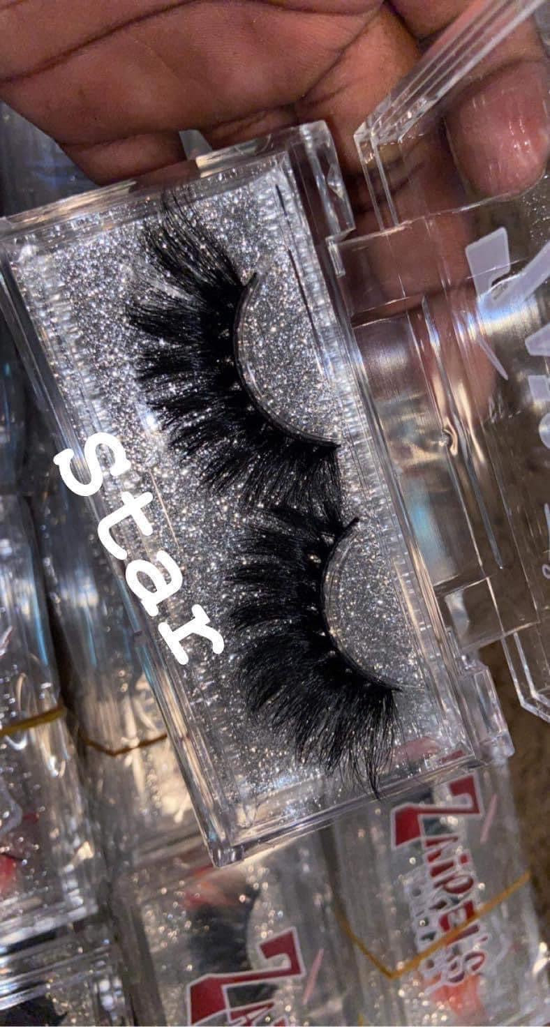 25MM COLORED DRAMATIC MINK EYE LASHES