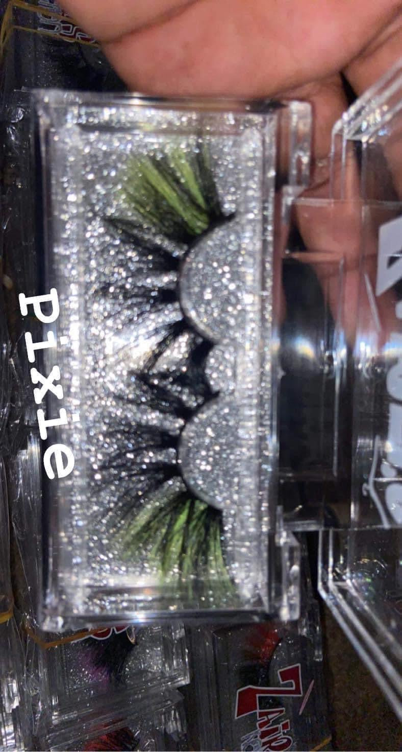 25MM COLORED DRAMATIC MINK EYE LASHES