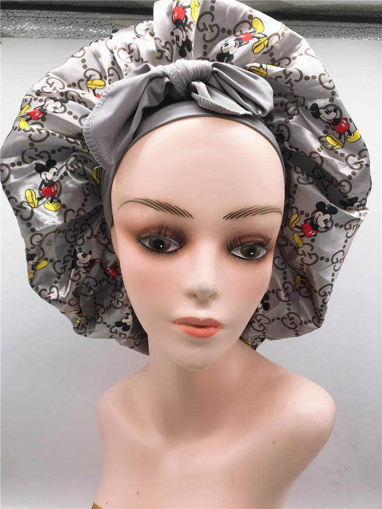 Designer inspired bonnets \ Satin scarf Zairel’s  Kollection